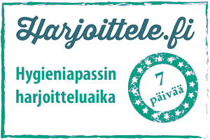 Training time gift card: Hygiene passport, 7 days (Finnish, English)